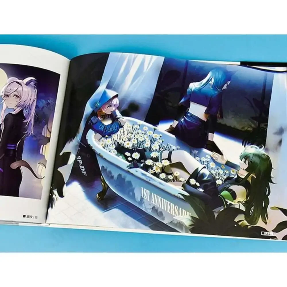 USA Seller Fast Shipping Arknights Illustration Collection Vol. 1 Official Artbo